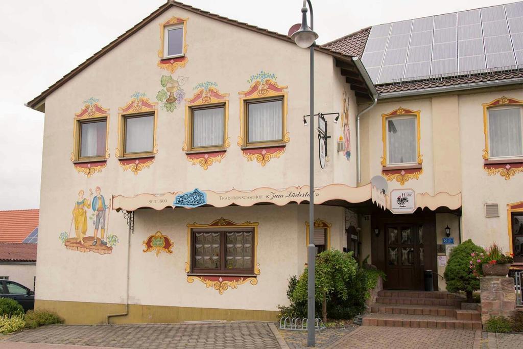 Traditionsgasthof Zum Luedertal Bimbach Екстериор снимка
